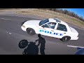 When You Just Don't Give A Damn. (WILL THEY GET CAUGHT?!) -  BIKES VS COPS #68