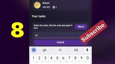 Game Playtesting Tapswap code |  Tapswap money crypto game code #gameviral