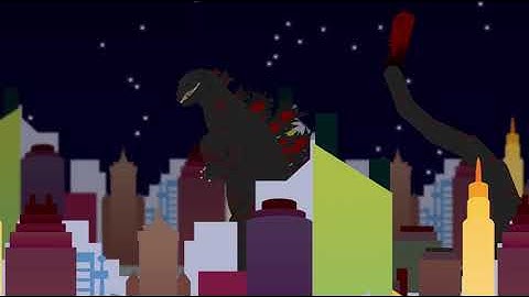 Shin Godzilla test animation|Stick Nodes|