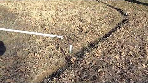 Swale Digging with a Two-Bottom Plow