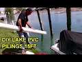 Install PVC Boat Pilings for $170