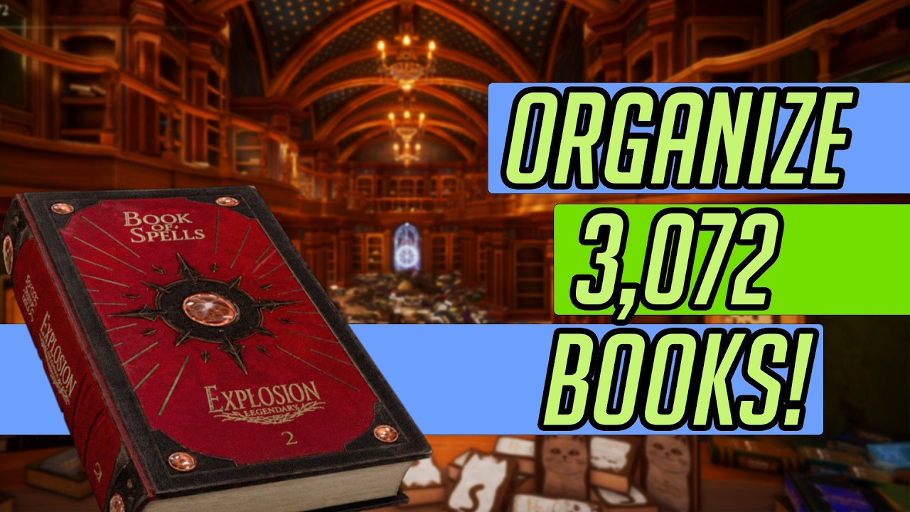 ⁣📚 THIS RELAXING LIBRARY GAME STOLE MY ENTIRE NIGHT Pt. 1 #gaming