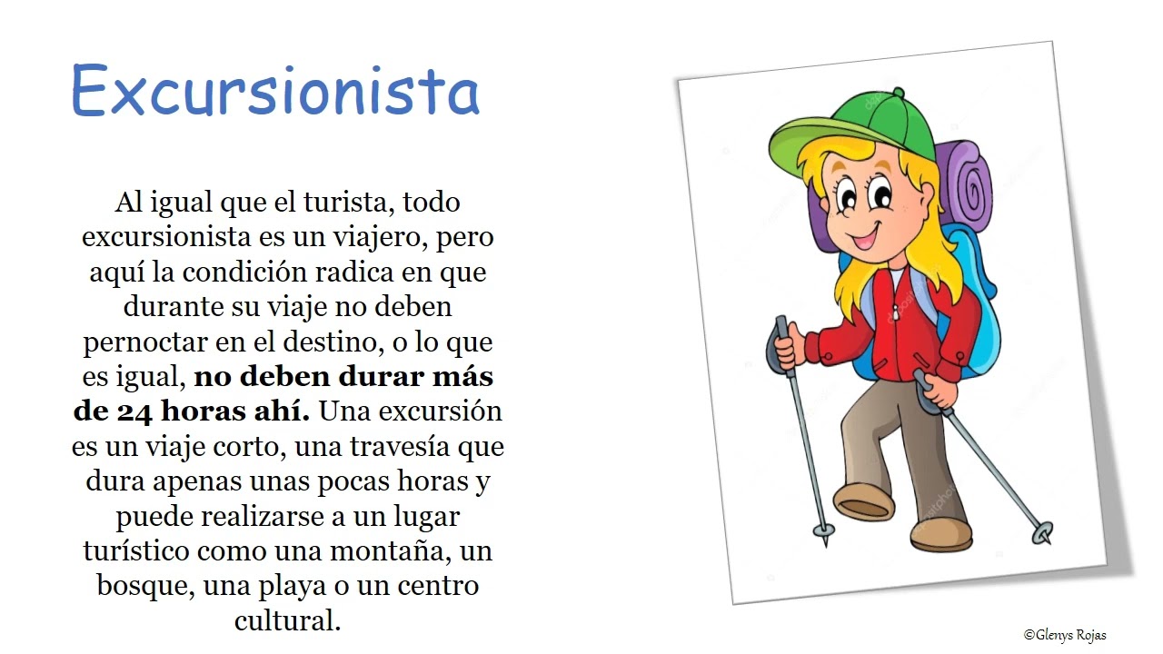 Glosario de términos del TURISMO