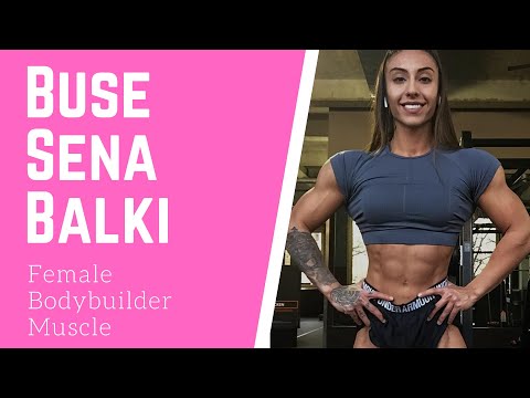 Buse Sena Balki Ripped Female Bodybuilder Muscle