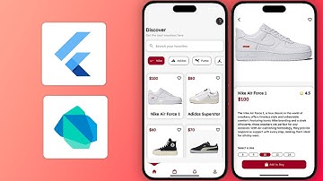 Minimal Ecommerce App UI | Responsive Design | Flutter Tutorial