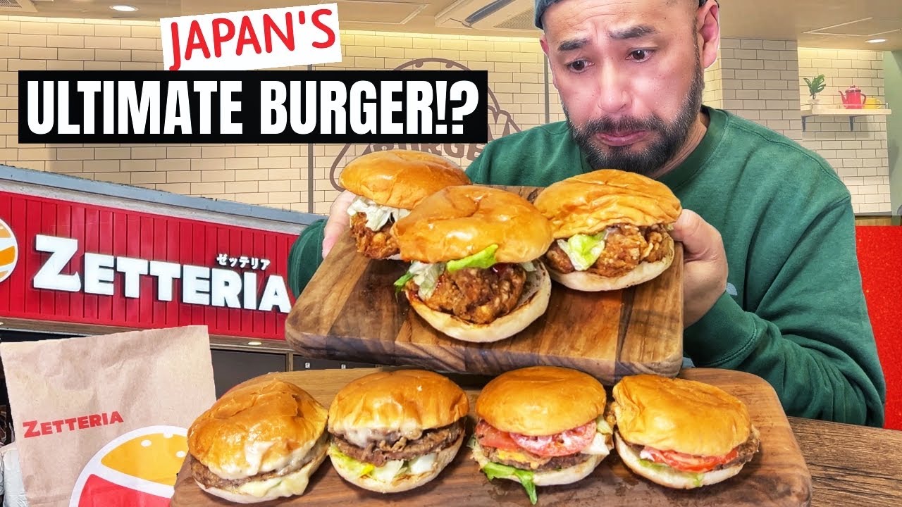 Japan's New Burger Chain ZETTERIA - Worth It?