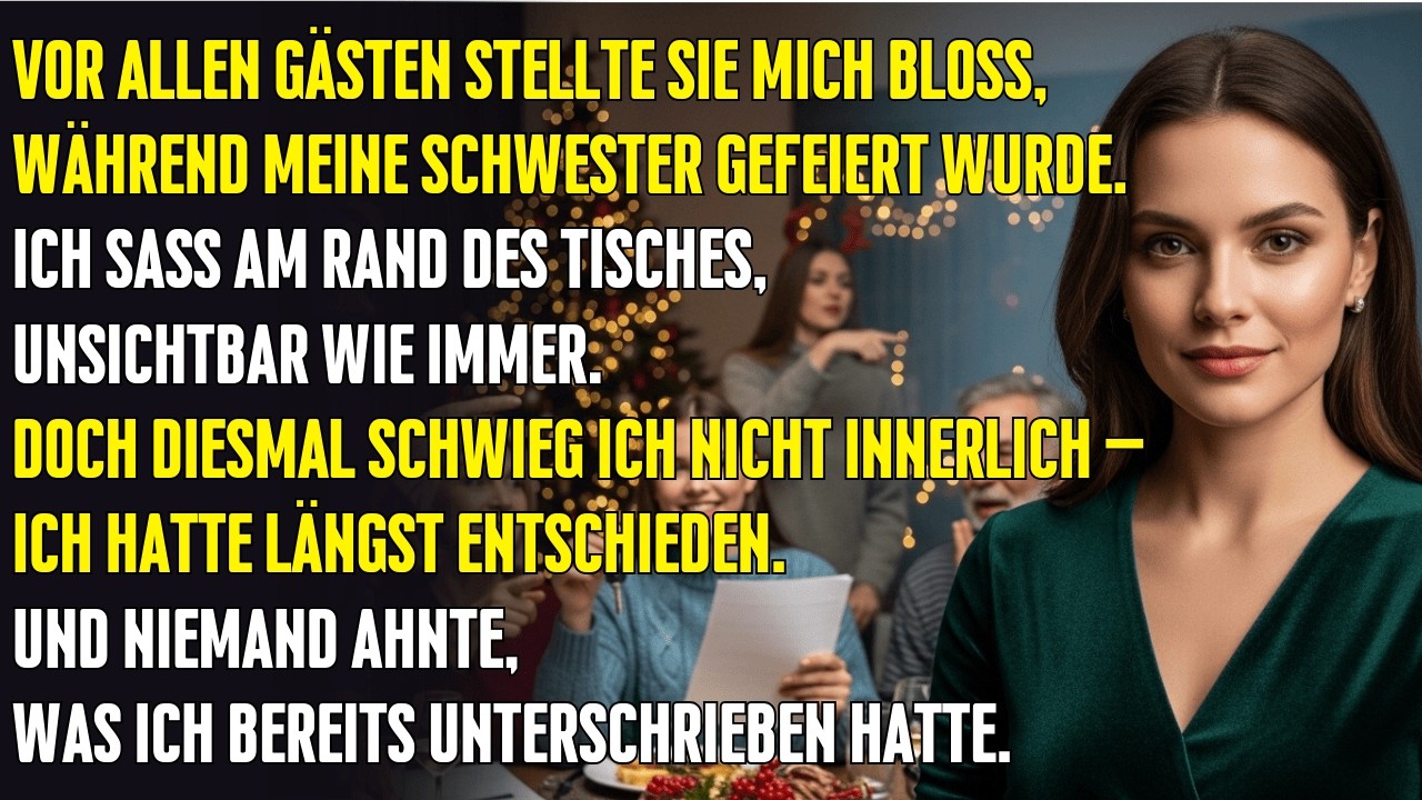 Meine Mutter spottete: „Deine Schwester hat ein Haus!“ – Ich war längst weiter.