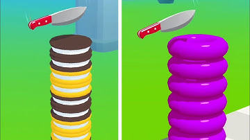 Slice It All Gameplay! Satisfying and Relaxing ASMR Slicing Video NEW UPDATE