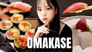 Je n'ai jamais payé un restaurant aussi CHER de ma vie. 🍣🇰🇷 (omakase sushi)