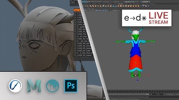 Live Stream : Basic Maya to 3D Coat for Texturing