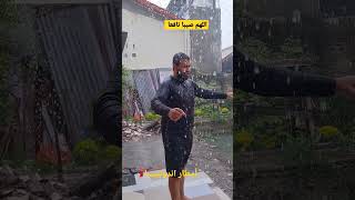 موسم الأمطار في اندونيسيا #shorts #indonesia #rain