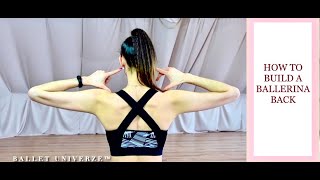 UNDERSTAND YOUR BACK part 1 - Via Corect Scapula Placement // BALLET UNIVERZE™