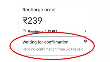 Google pay recharge processing problem | Waiting for confirmation on Google Pay