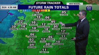 Storm Tracker Forecast - Increasing Clouds Tonight With Rain & Snow Showers Ahead