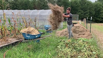 How TO Make 18 Day Hot Compost!!