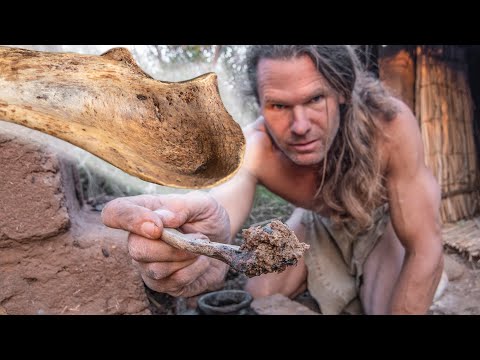 Making a Primitive Sea Lion Bone Spoon