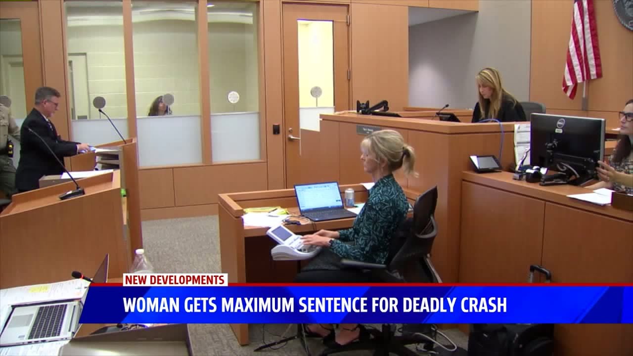 Woman Gets Maximum Sentence For Deadly Crash - YouTube