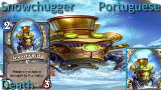 Snowchugger Card Sounds In 12 Languages -Hearthstone