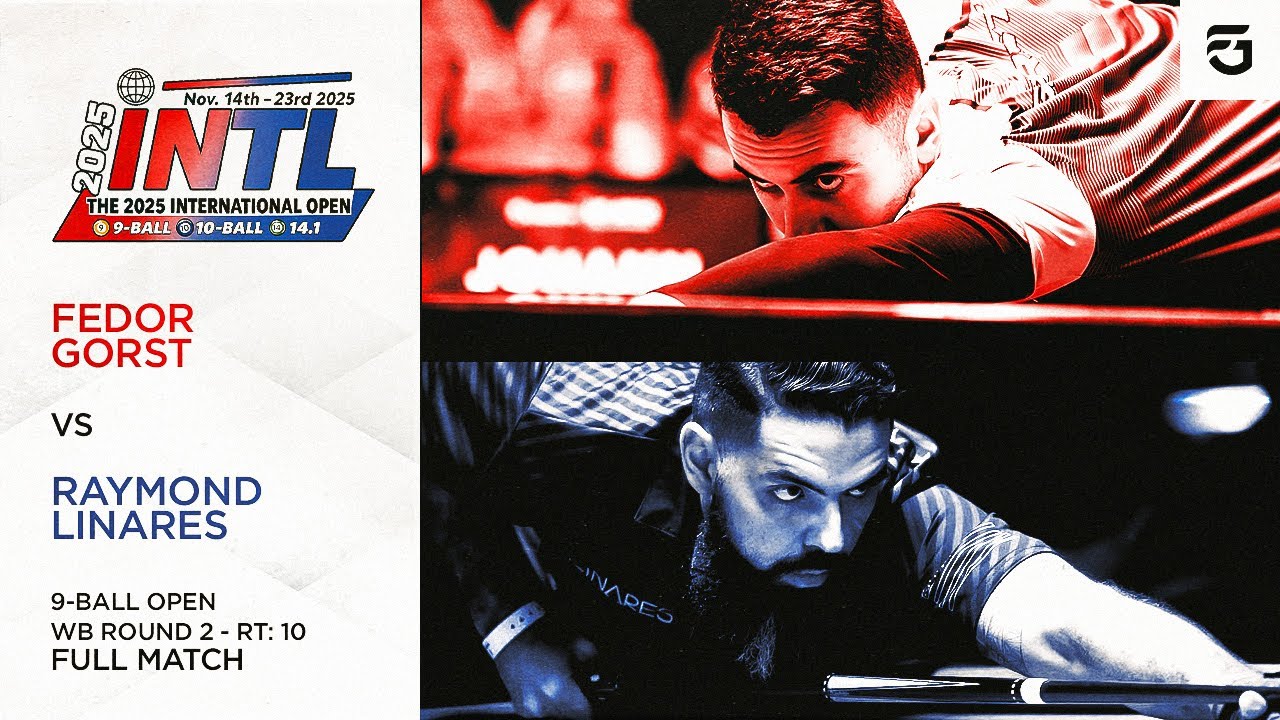 FEDOR GORST - RAYMOND LINARES | THE INTERNATIONAL OPEN 2025 | ROUND 2 | 9 BALL