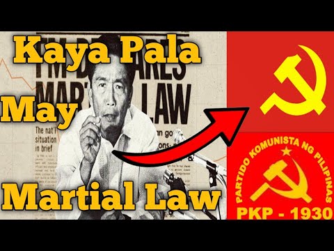 Dahilan Kung Bakit Idineklara ang MARTIAL LAW ni Ferdinand Marcos - YouTube