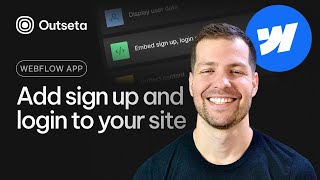 Add payments and authentication to Webflow (using Outseta's Webflow App)