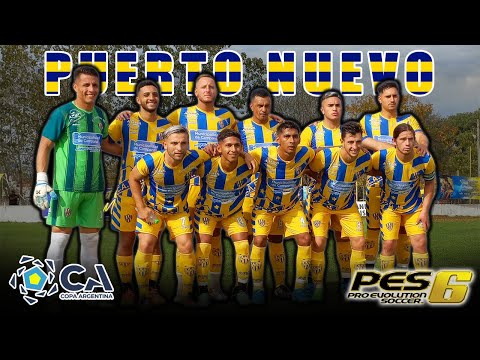 🔴 COPA ARGENTINA con el *HUMILDE PUERTO NUEVO* ! ⚽ | PES 6