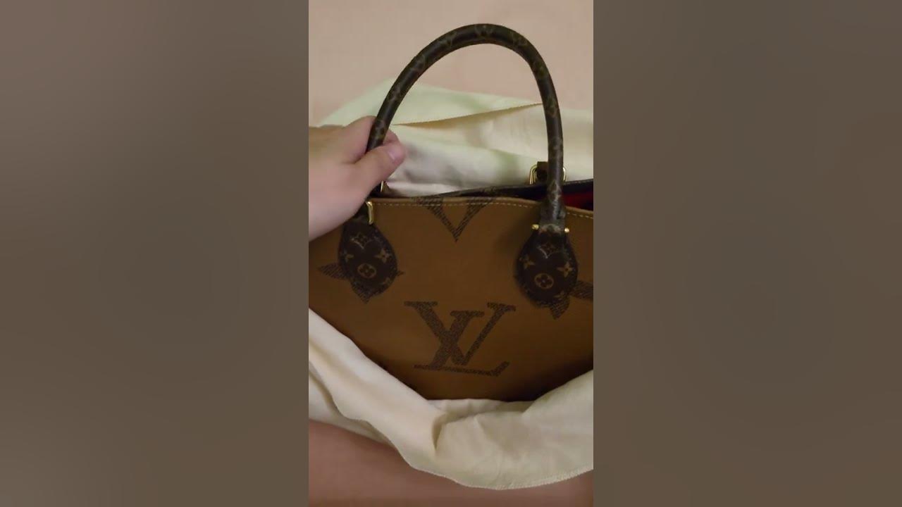 💕Louis Vuitton Monogram reverse onthego MM Unboxing/repair💕 