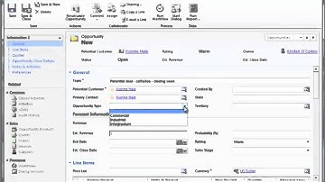 I.B.I.S. CRM Coffee Break Series - Create B2C Opportunity