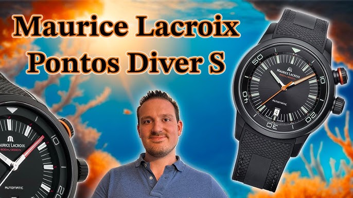 Automatic S YouTube - Pontos Diver Dial Lacroix Steel PT6248-SS00L-130-4 White Maurice