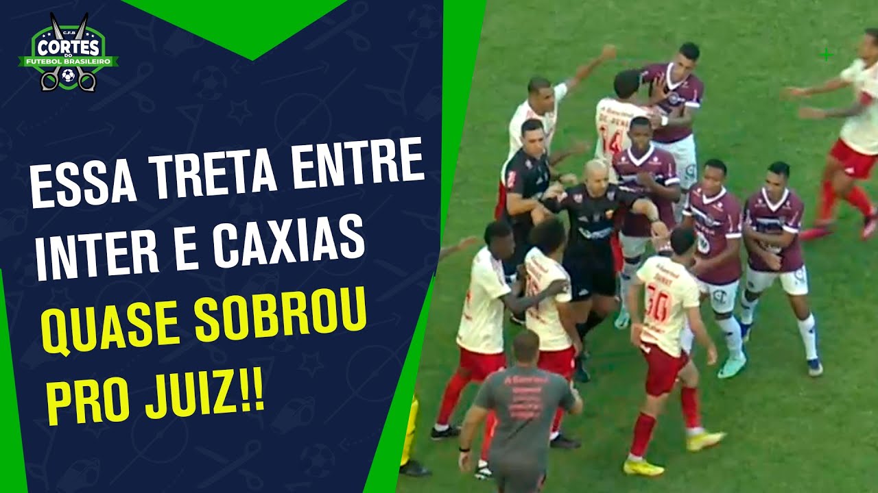 JOGADORES TROCARAM EMPURRÕES E QUASE SOBROU PRO VIN DIESEL... OPS, PRO JUIZ!