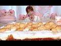 【大食い】プリンケーキシュークリーム【もえあず】