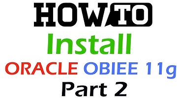 How to Install OBIEE 11g (weblogic,BI Portal) Complete Installation Part 2 (Hindi-Urdu)