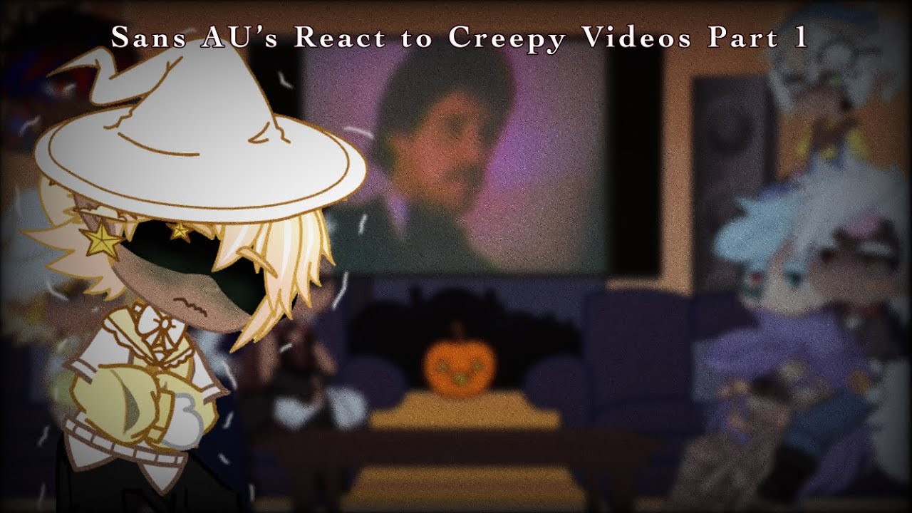 sans-au-s-react-to-scary-videos-part-1-warning-crude-language