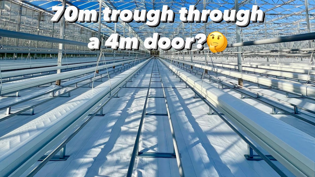 Hanging gutters have arrived! ...Greenhouse build week 28