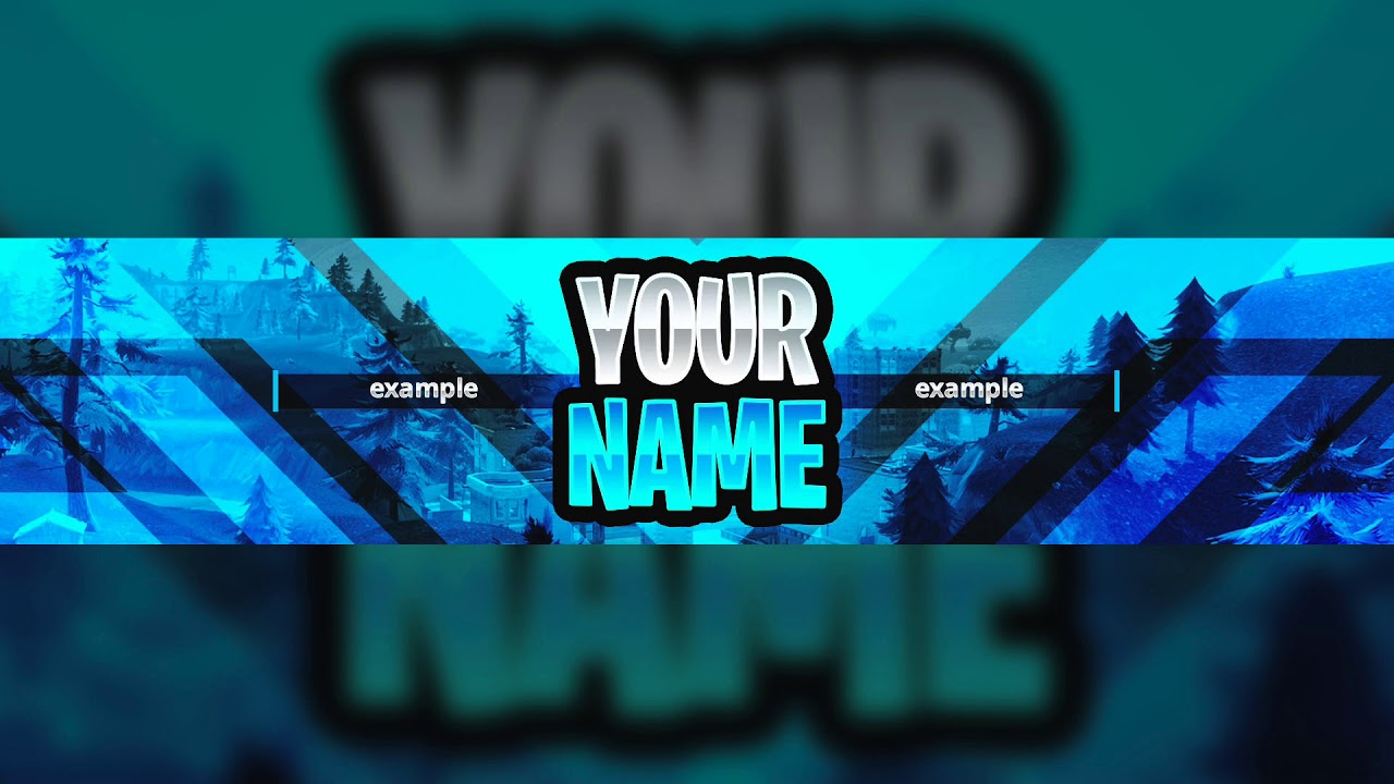 New Free Fortnite Gfx Youtube Banner Template 18 Fortnite Banner Template Psd Youtube