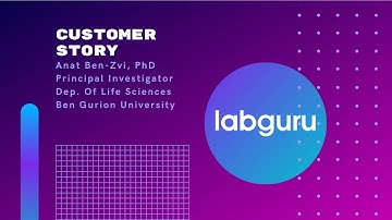 Labguru - Research & Lab Management Software - A Testimonial by Anat Ben-Zvi, PhD