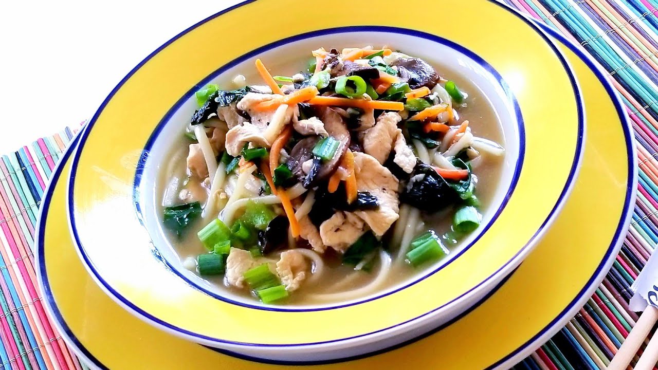 camera iphone 8 plus apk JAPANESE YUMMY BEST Udon Chicken Noodle Soup Recipe - By Ani