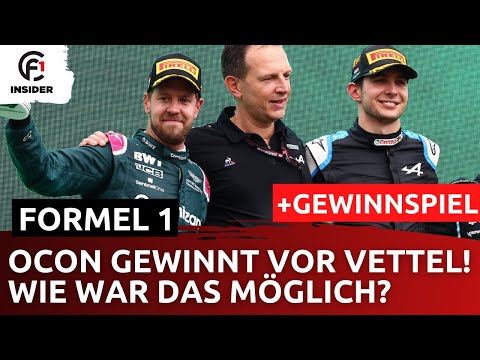 Formel 1: Rennanalyse Ungarn GP | So gewann Ocon vor Vettel | Budapest 2021