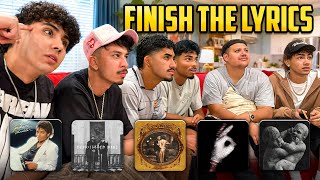 Finish The Lyrics, Los Boyz vs Artists!! (2026 Playlist Edition) 