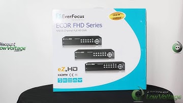 Everfocus ECORFHD8F 8 channel HD DVR