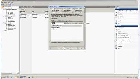 How to change the default reply email address in Microsoft Exchange 2010