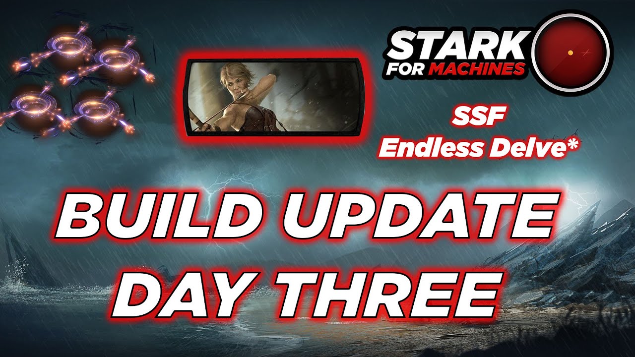 Endless Delve Eye of Winter Deadeye Miner Build for Path of Exile UPDATE DAY THREE