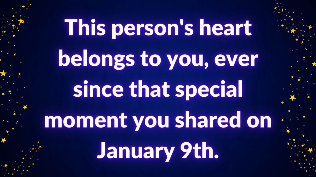 💌 This person's heart belongs to you, ever since that special moment