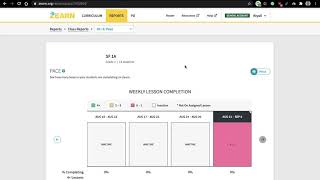 Using Zearn to Track Student Progress