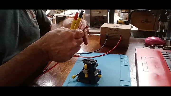 Making a set of custom leads for the RCA WV-77E vtvm ....