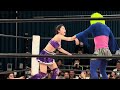 パピヨン朱美が芦田美歩を繰り返しフォールしてなんとか3カウントを狙うも美歩はなんとか逃れてロープを掴むと朱美は… 東京女子プロレス「TJPW INSPIRATION」2026年4月18日