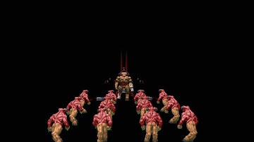 Doom 2: Realm of Chaos 2 - Map 38: Crimson Tightrope (UV Max)