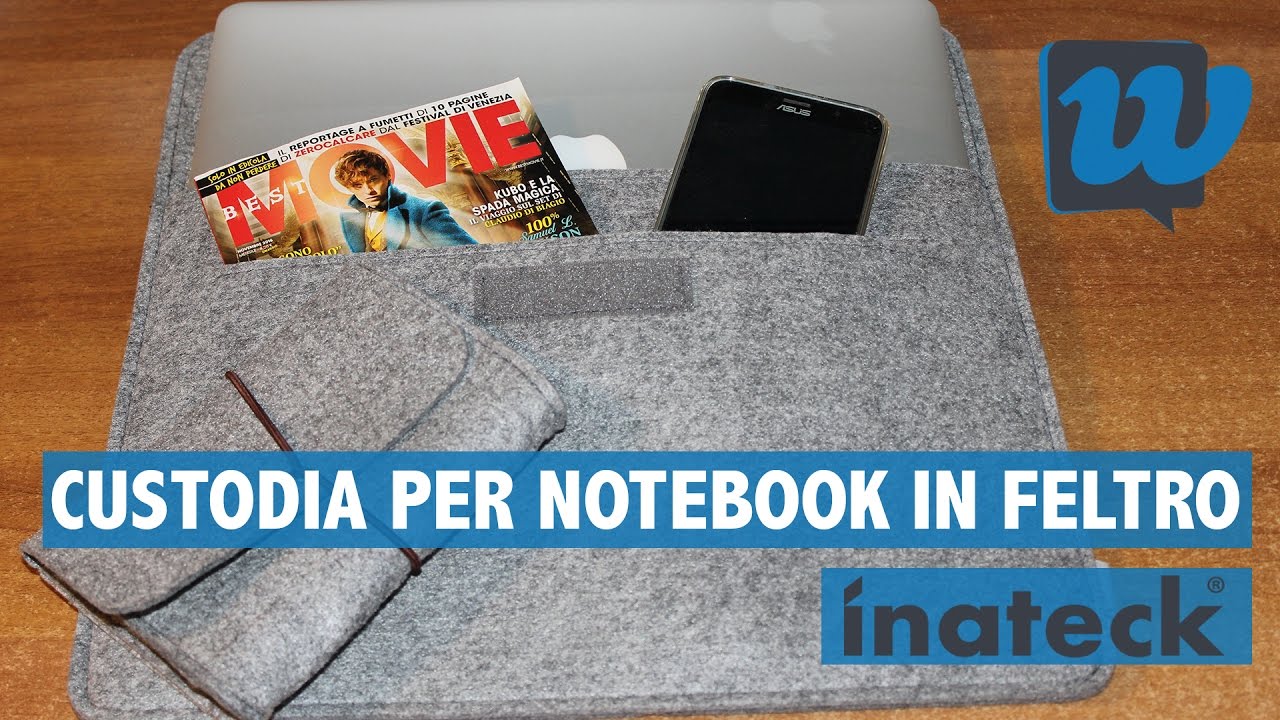 NIDOO Custodia Stoccaggio, Feltro Portatile Elettronica portaoggetti