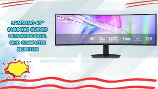 Best Monitor For Remote Work? — Samsung 49” Ultrawide Dual QHD Computer Monitor Monitor — Review