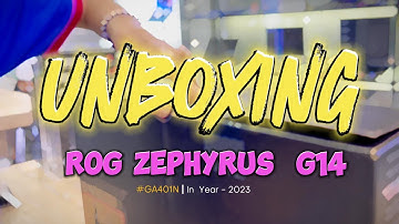 Introducing the Ultimate Gaming Beast: ROG Zephyrus G14 2023 GA402 Unboxing